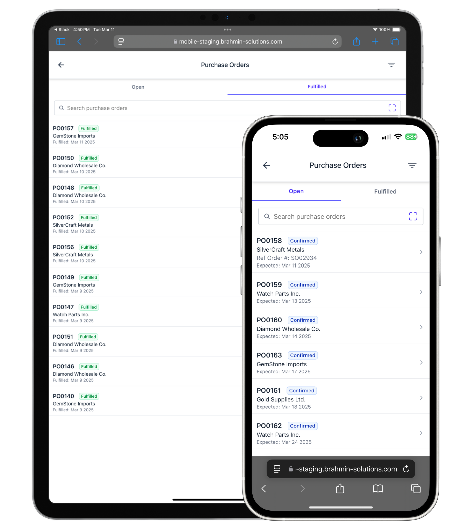 Receiving is Live